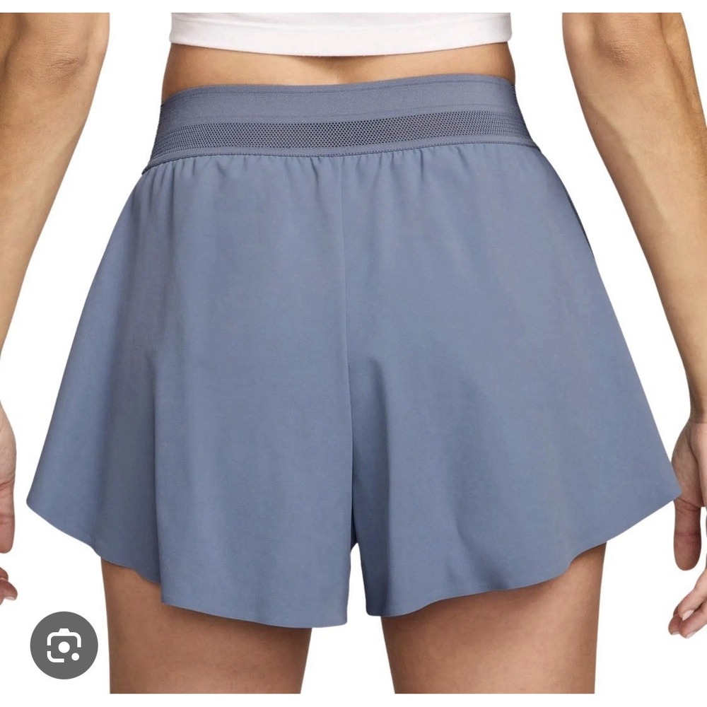 Nike Court Ace Advantage Women's Dri-FIT Tennis Shorts Indigo FZ6723-499 - Picture 5 of 12
